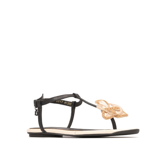 Sandalia Flat Negro