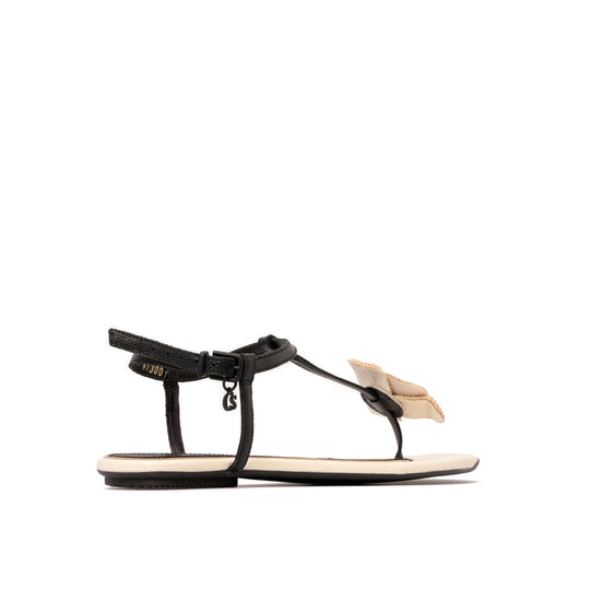 Sandalia Flat Negro