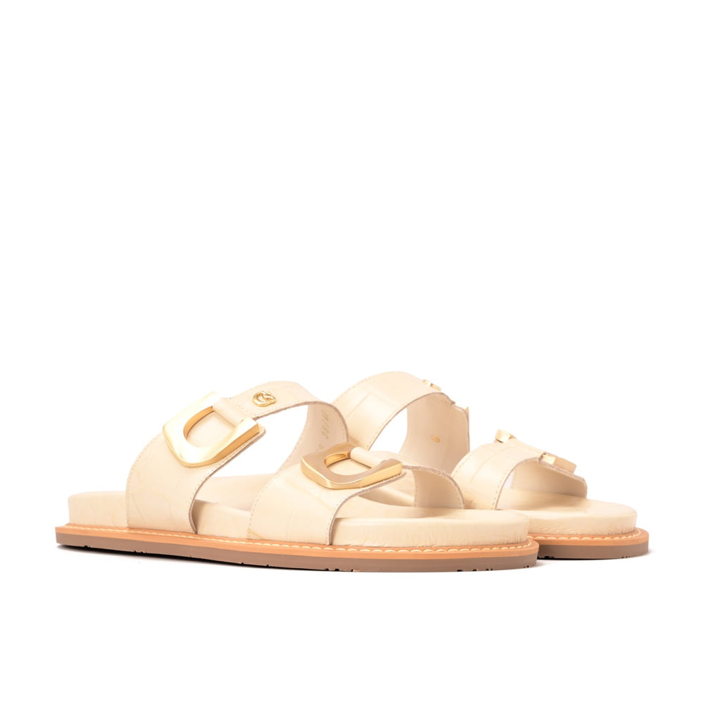 Sandalia Capri Beige Mantequilla