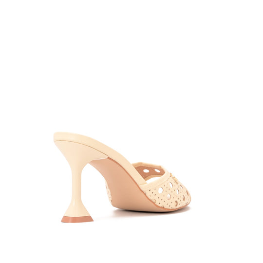 Mule Aurora Beige Mantequilla