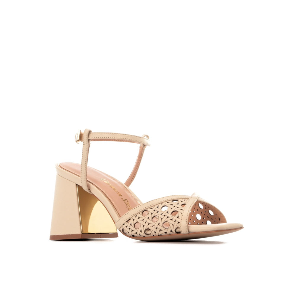 Sandalia Montmartre Beige Mantequilla