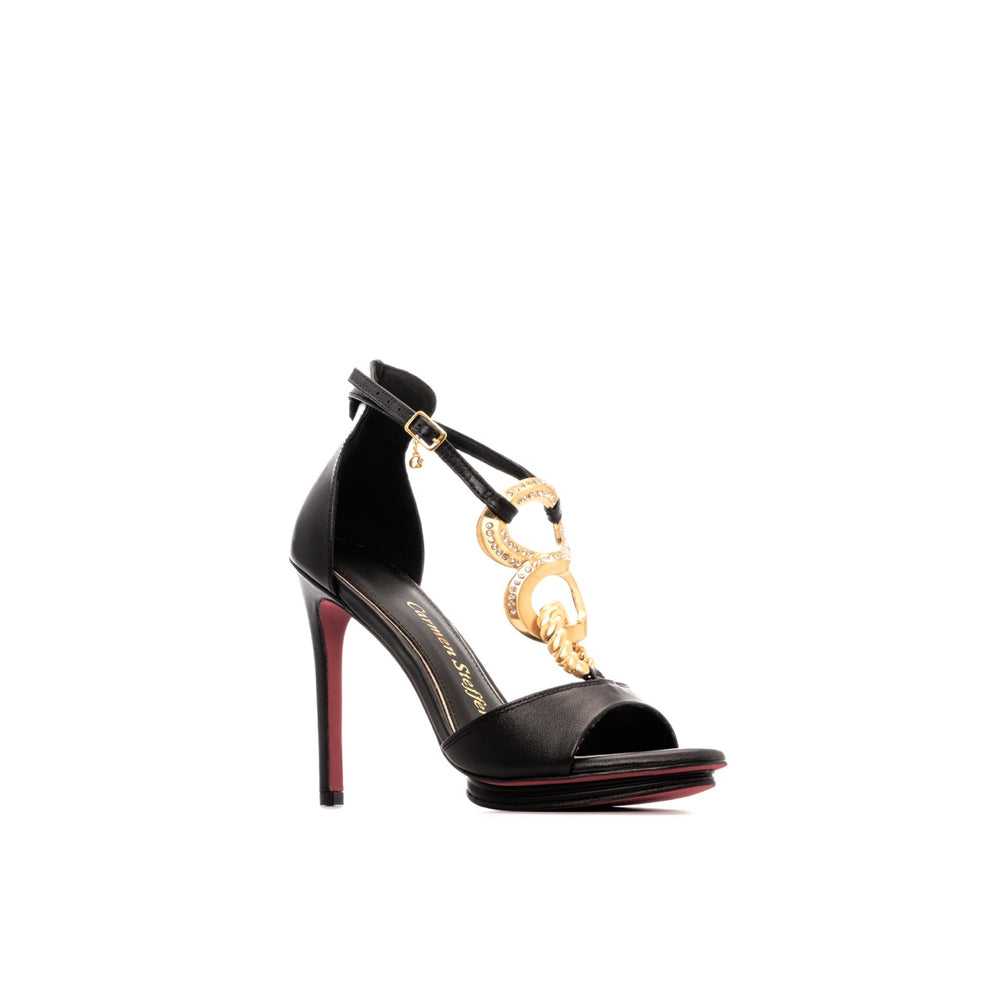 Sandalia Opéra Noir