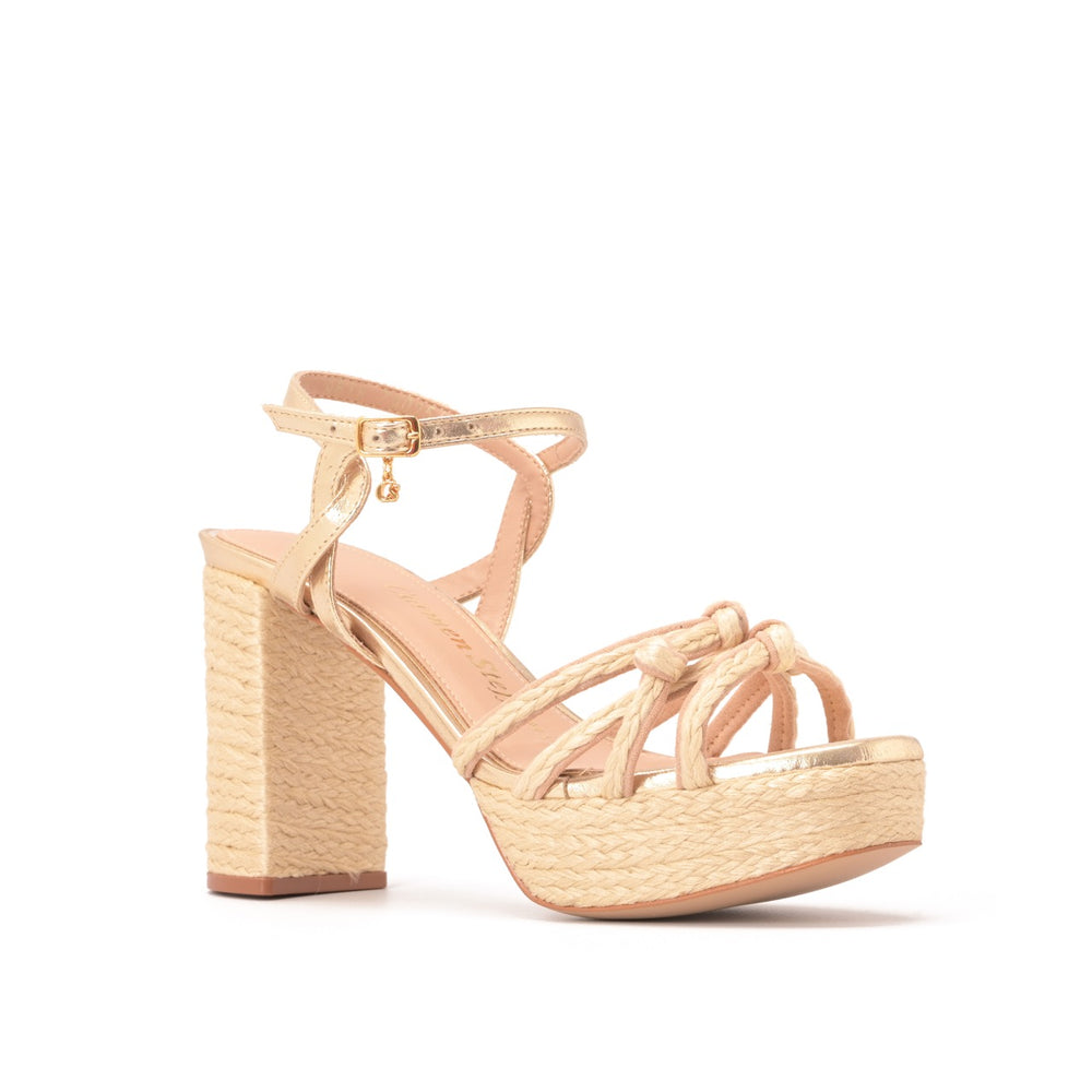 Sandalia Plataforma Golden Coast