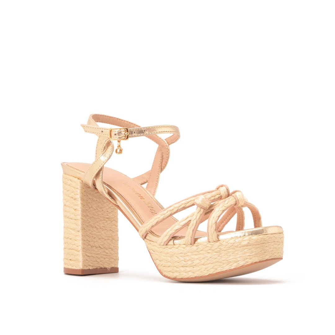 Sandalia Plataforma Golden Coast