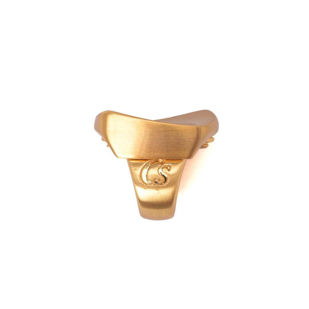 Anillo Golden Sculpt