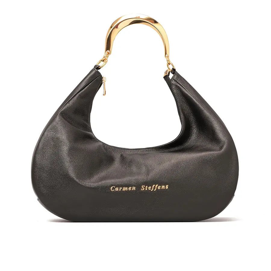 Bolsa Noir Golden Hobo