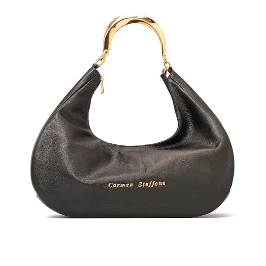 Bolsa Noir Golden Hobo
