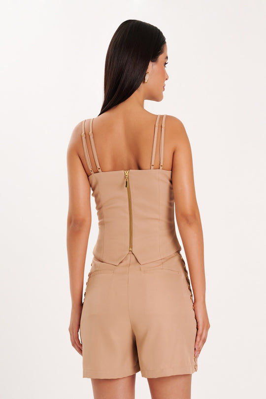 Top CS Nude Oatmeal