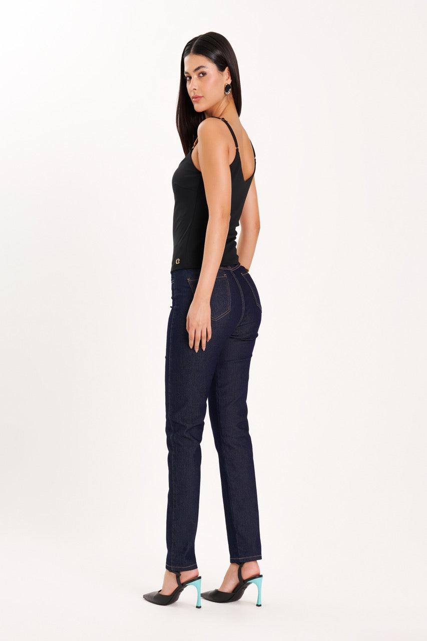 Blusa de Tirantes Negro
