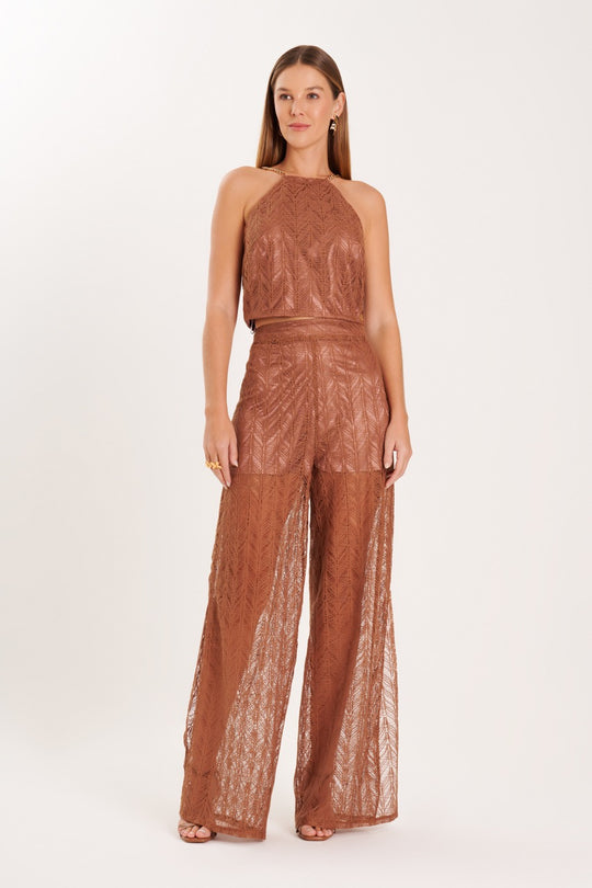 Blusa Café Mocha
