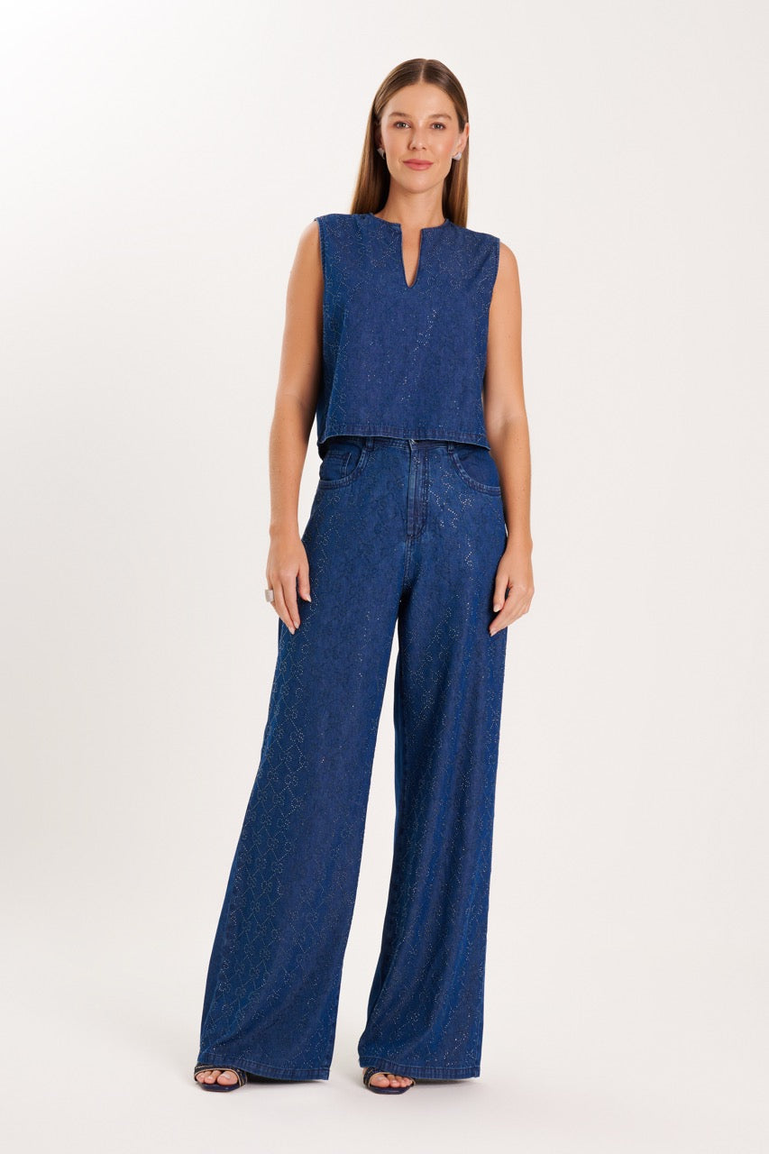 Blusa Azul