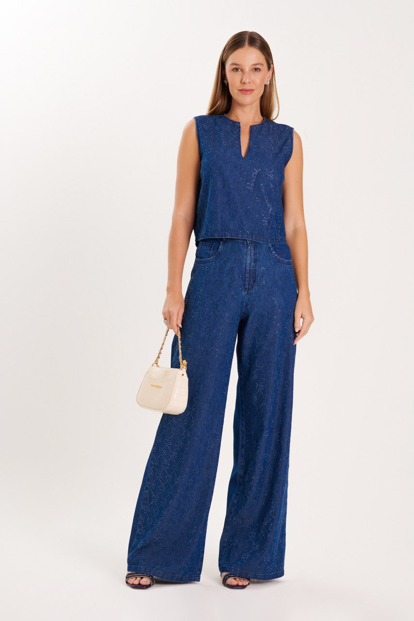 Blusa Azul