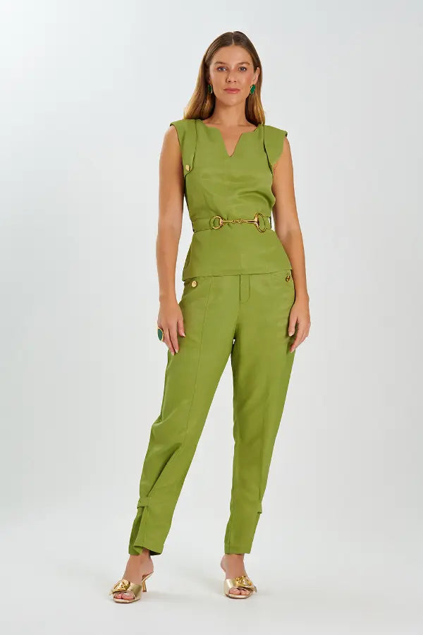 Blusa Riviera Tailored Chic