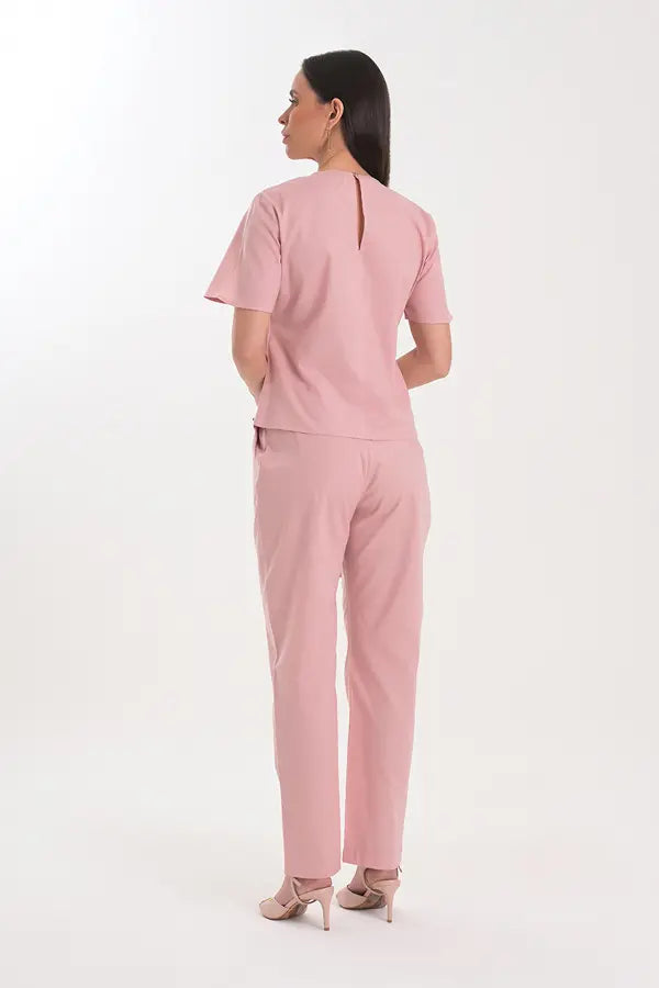 Pantalón Rosa Atelier