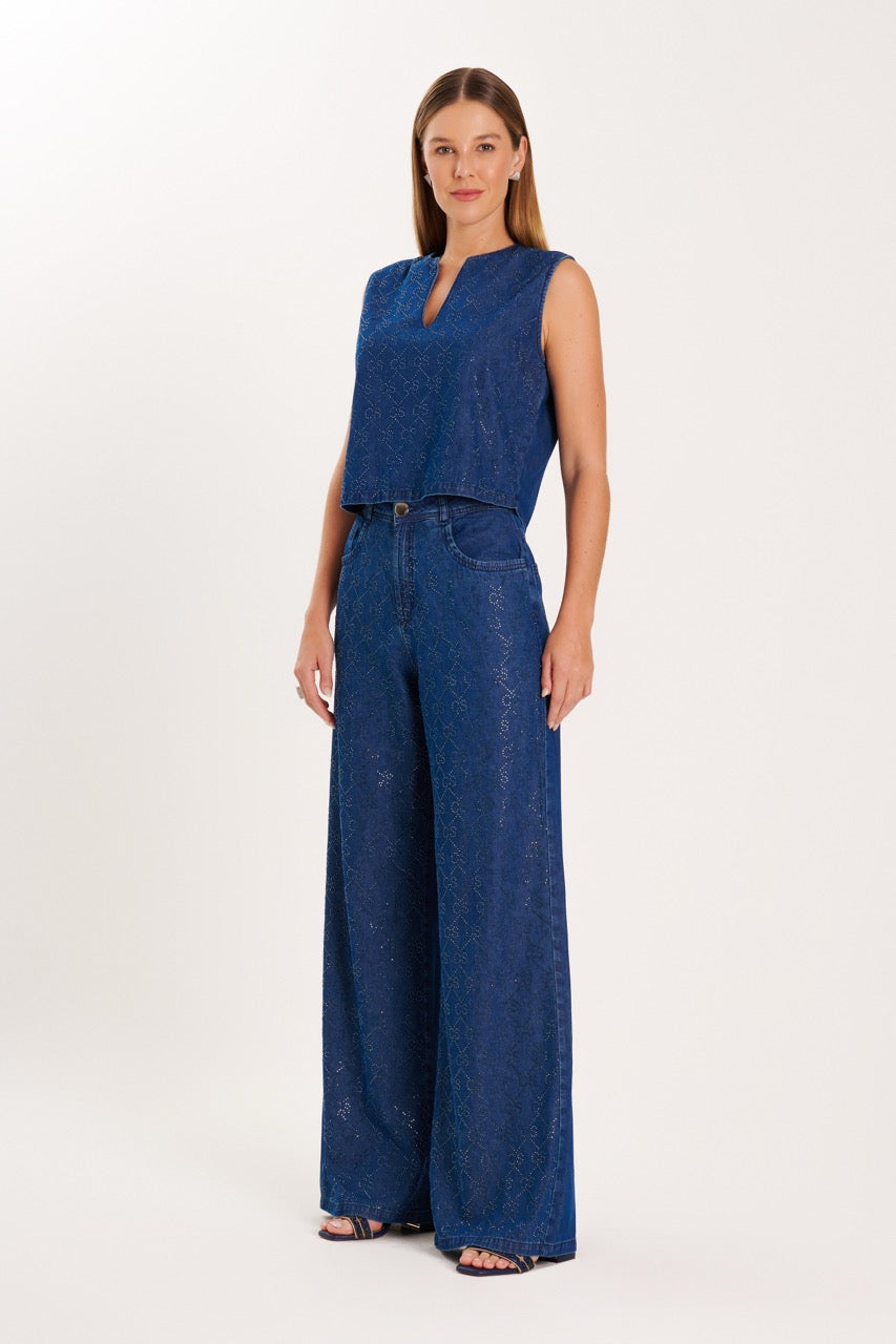 Pantalon CS Azul