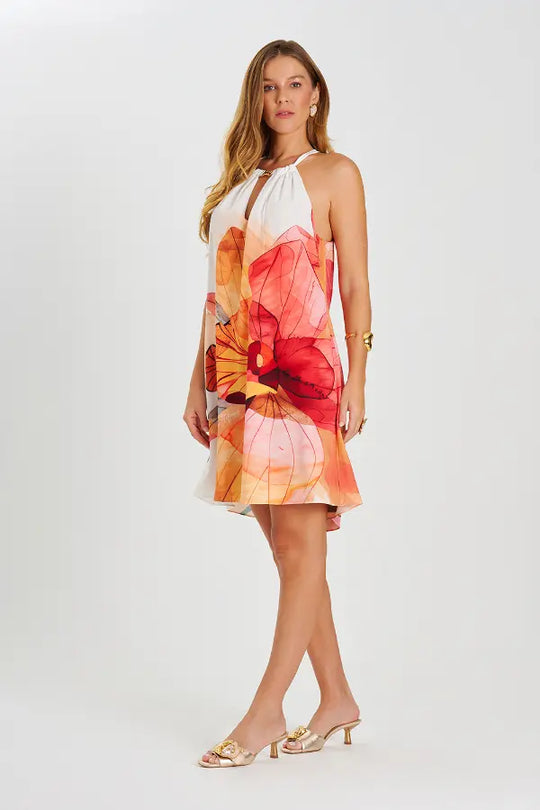 Vestido Sunset Bloom Resort