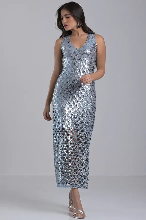 Vestido Aluminio