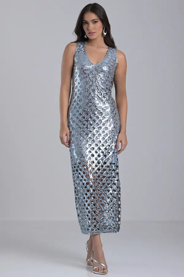 Vestido Aluminio