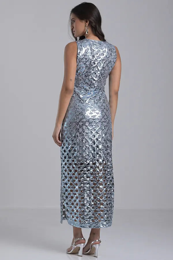 Vestido Aluminio