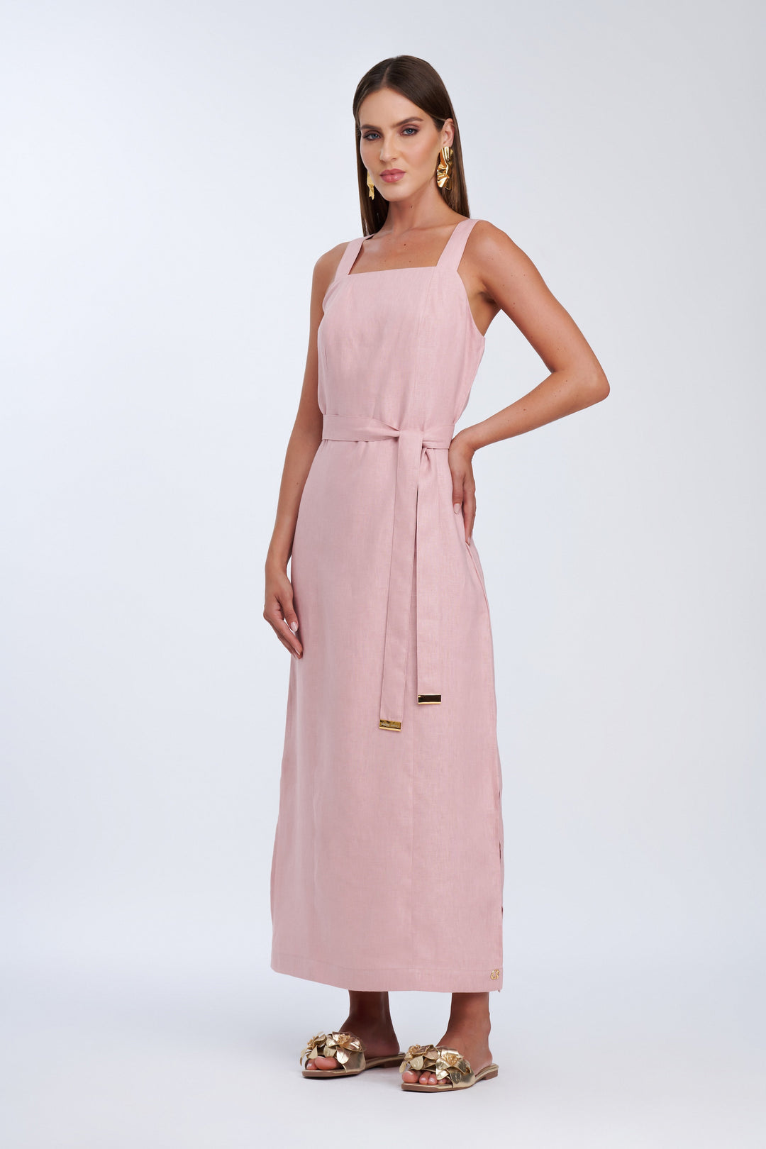 Vestido Rosa Atelier