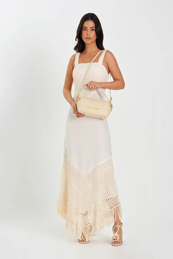 Vestido Ivory Boho Luxe