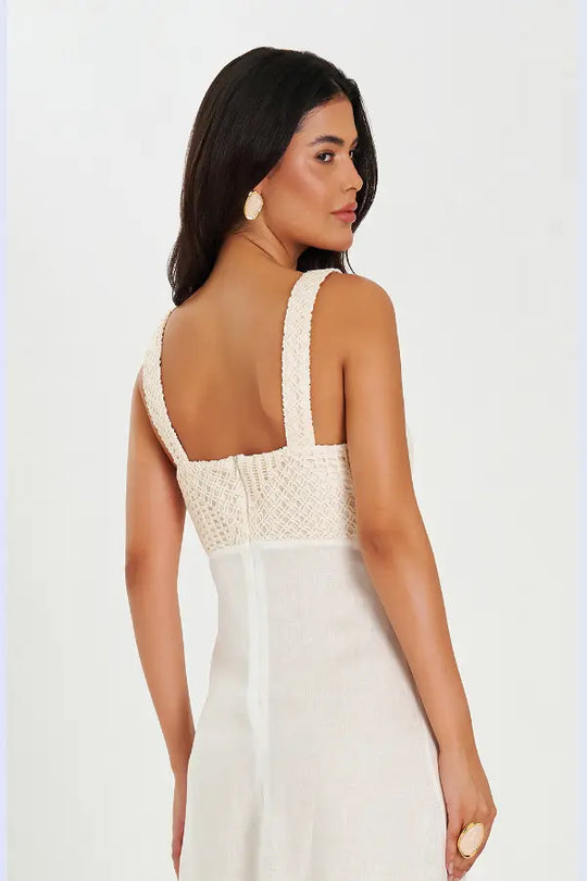 Vestido Ivory Boho Luxe