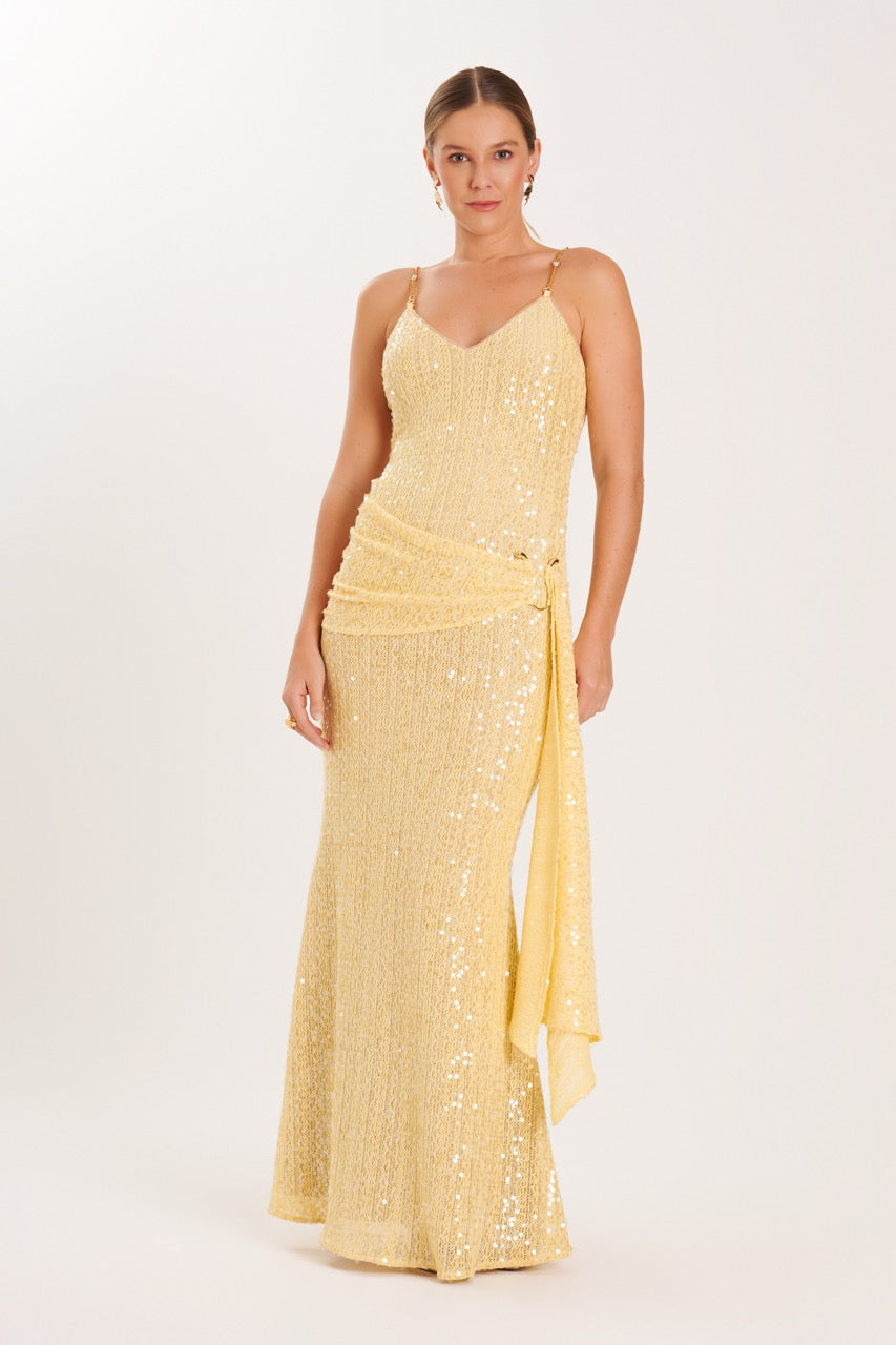 Vestido Amarelo Siciliano