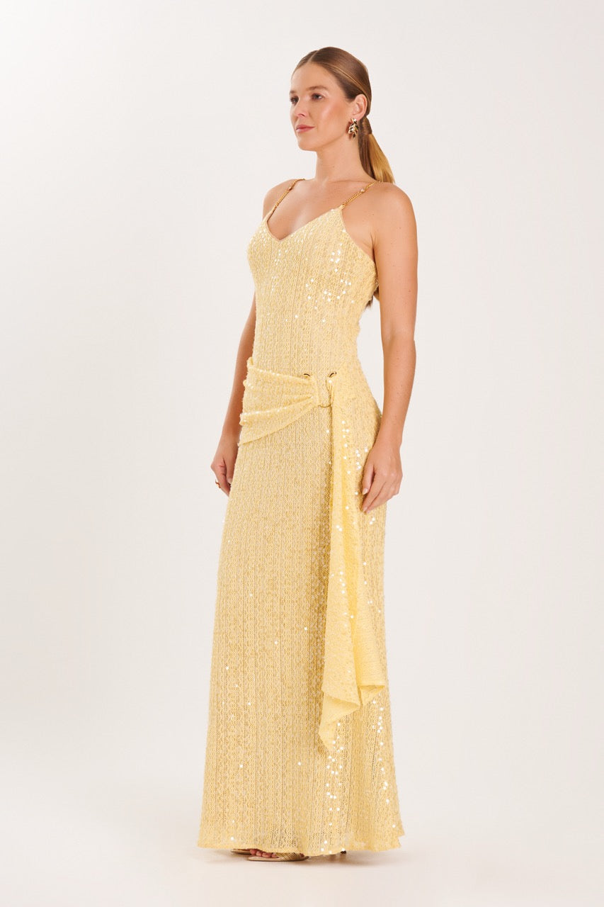 Vestido Amarelo Siciliano