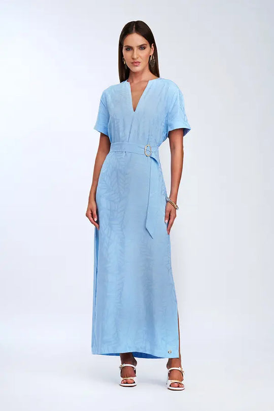 Vestido Long Lumière Bleu