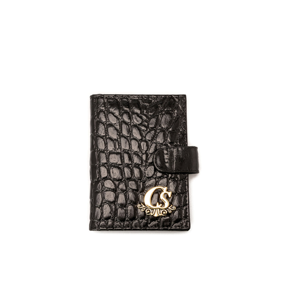 Porta Tarjeta Negro