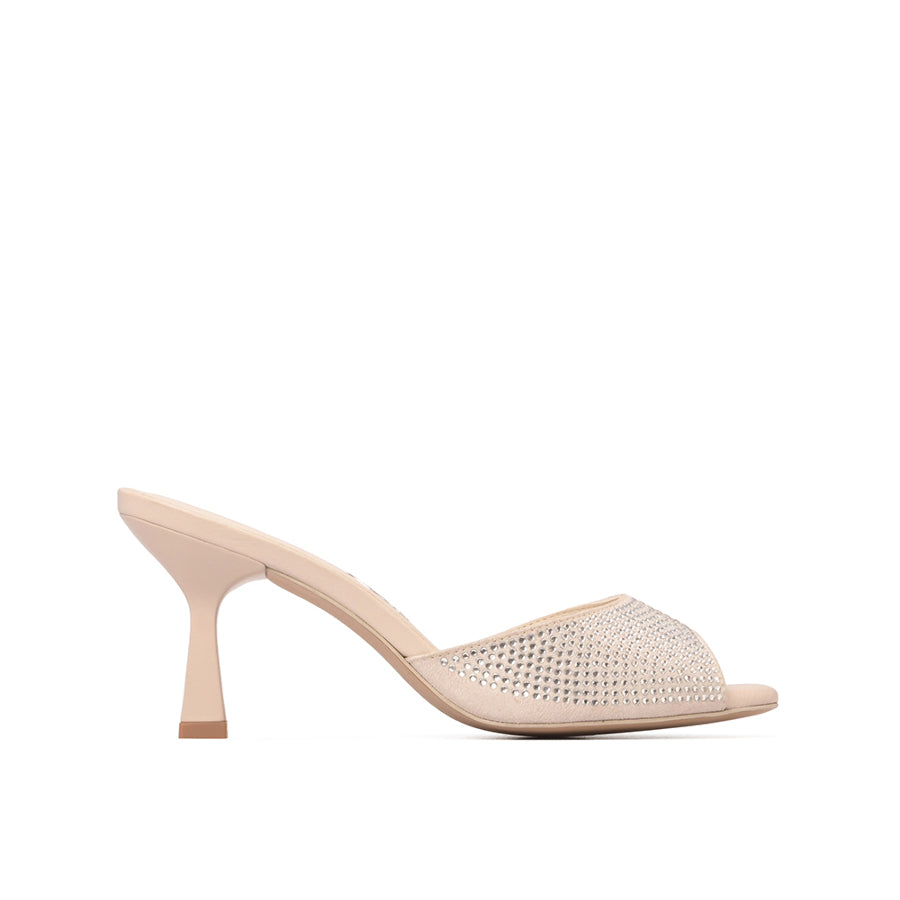 Sandalia Mule Blanco Roto