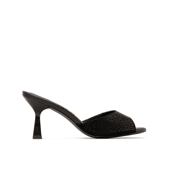 Sandalia Mule Negro/Negro