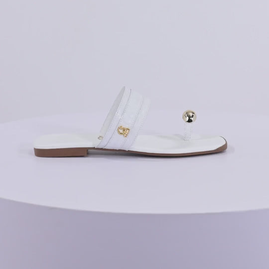 Sandalia Capri Blanca