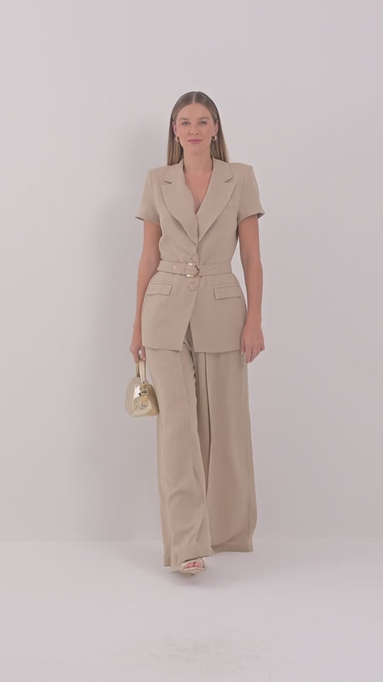 Blazer Sastrero Nude Essence