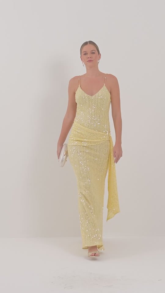 Vestido Amarelo Siciliano