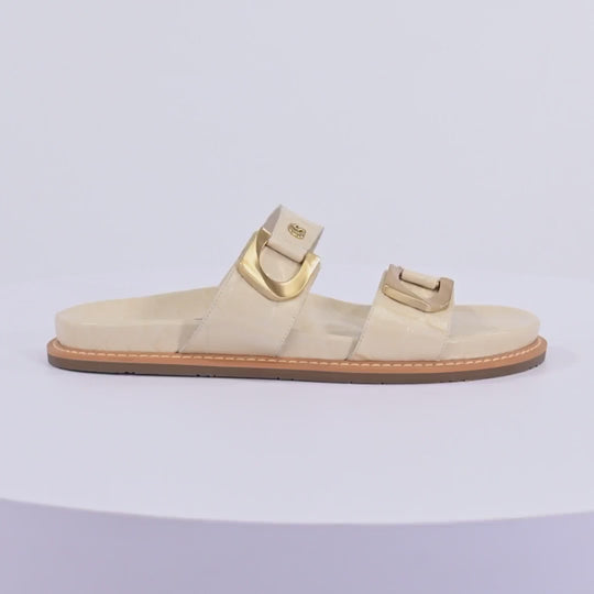Sandalia Capri Beige Mantequilla