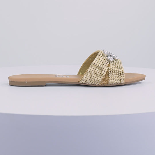 Sandalia Flat Nude