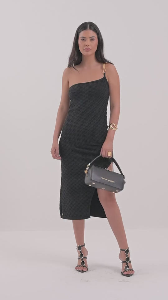Vestido Midnight Glam One Shoulder
